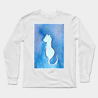 the space cat Long Sleeve T-Shirt